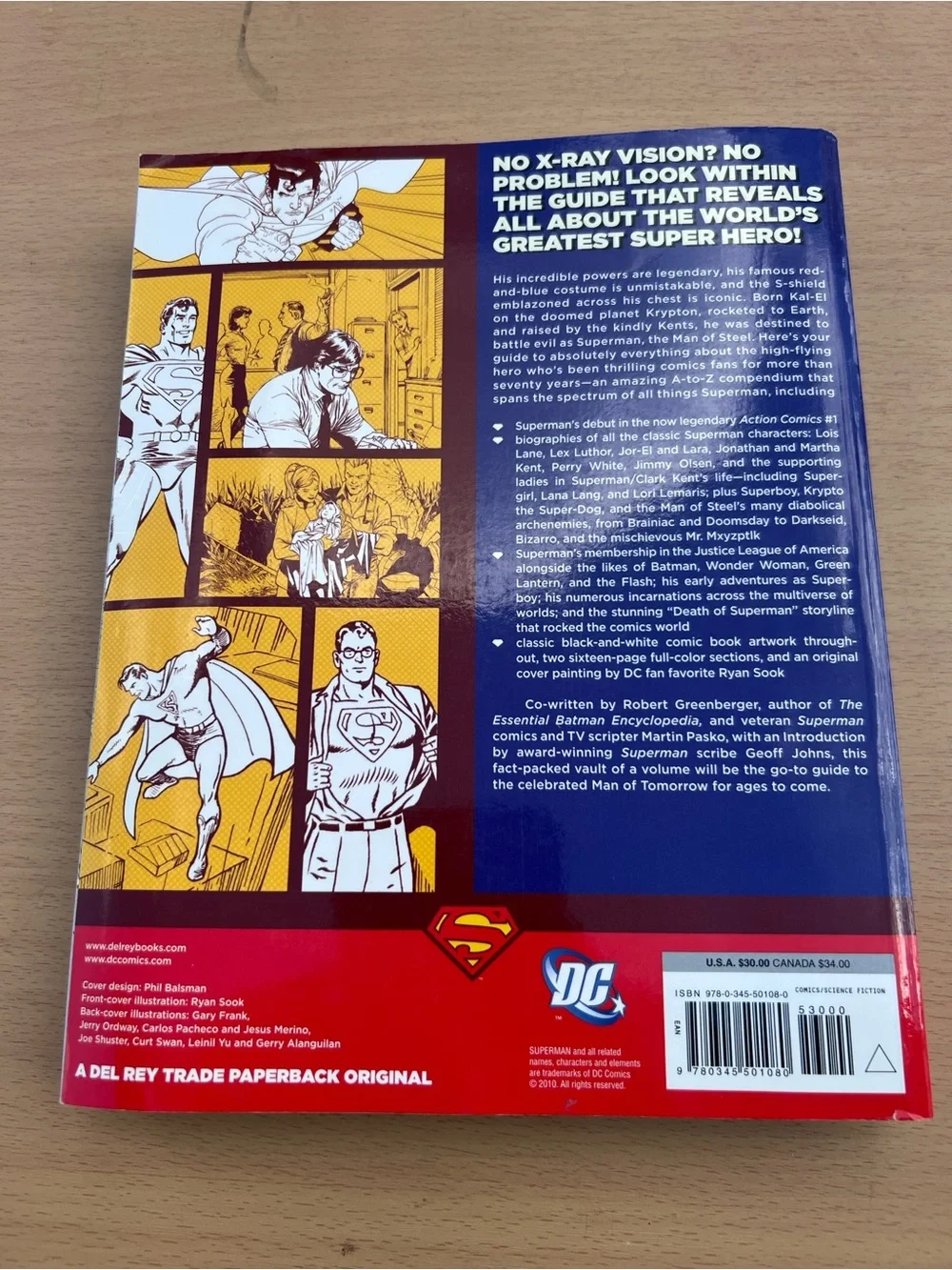 The Essential Superman Encyclopedia by Robert Greenberger (1st Edition/Print)
